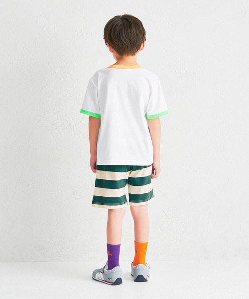 MIKI HOUSE（ミキハウス） tシャツ 「WEB限定」ネオンカラー半袖T
