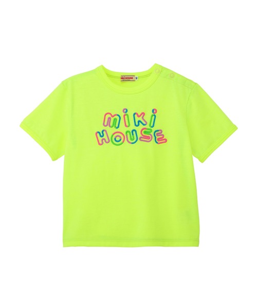MIKI HOUSE（ミキハウス） tシャツ 「WEB限定」ネオンカラー半袖T
