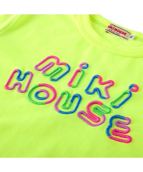 MIKI HOUSE（ミキハウス） tシャツ 「WEB限定」ネオンカラー半袖T