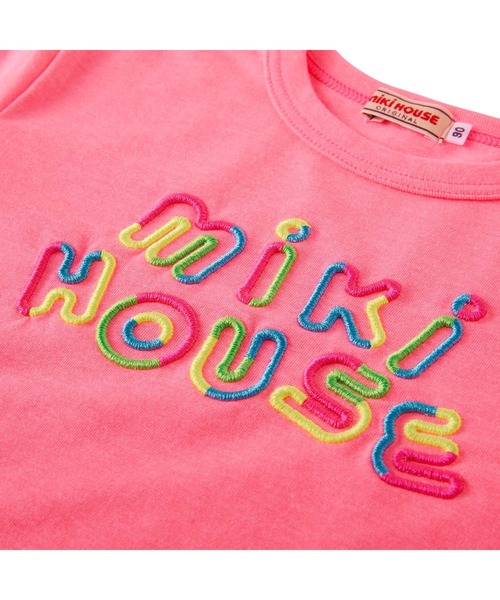 MIKI HOUSE（ミキハウス） tシャツ 「WEB限定」ネオンカラー半袖T