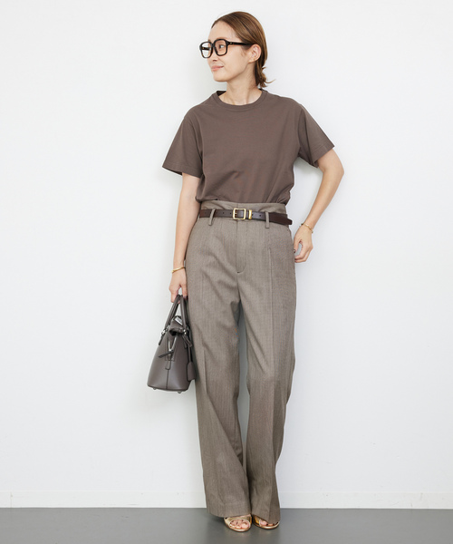 「Deuxieme Classe」 「MUSE de Deuxieme Classe」スラックス 34 チャコールグレー レディース_画像2