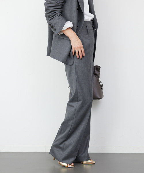 「Deuxieme Classe」 「MUSE de Deuxieme Classe」スラックス 34 チャコールグレー レディース_画像5