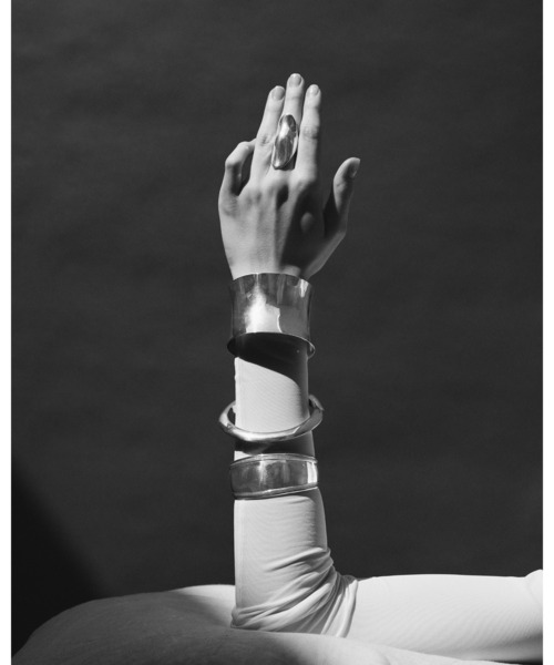 バングル 「quip queint」organic vein bangle/オーガニック ヴェイン バングル レディースの画像
