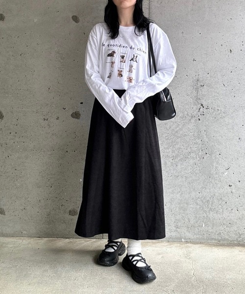 tシャツ 犬いっぱいロンT／長袖Tシャツ レディース : ZOZOTOWN Yahoo