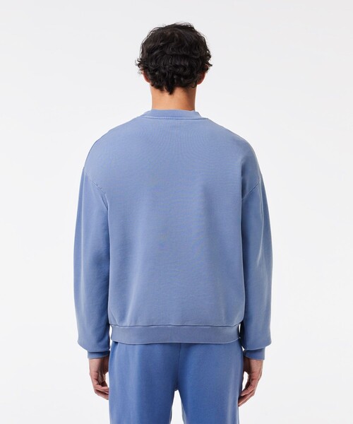 「LACOSTE」 スウェットカットソー 4 ダークブルー メンズの画像