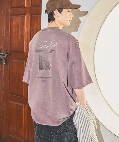 niko and…（ニコアンド） tシャツ ヴィンテージミニ裏毛Tシャツ メンズ