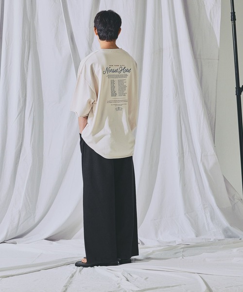 niko and…（ニコアンド） tシャツ ヴィンテージミニ裏毛Tシャツ メンズ