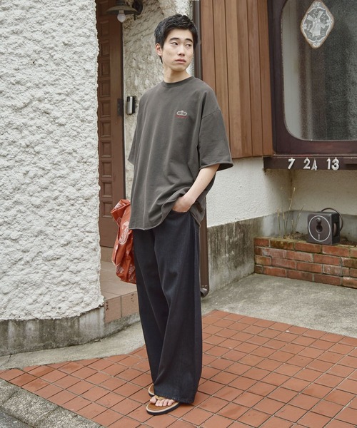 niko and…（ニコアンド） tシャツ ヴィンテージミニ裏毛Tシャツ メンズ