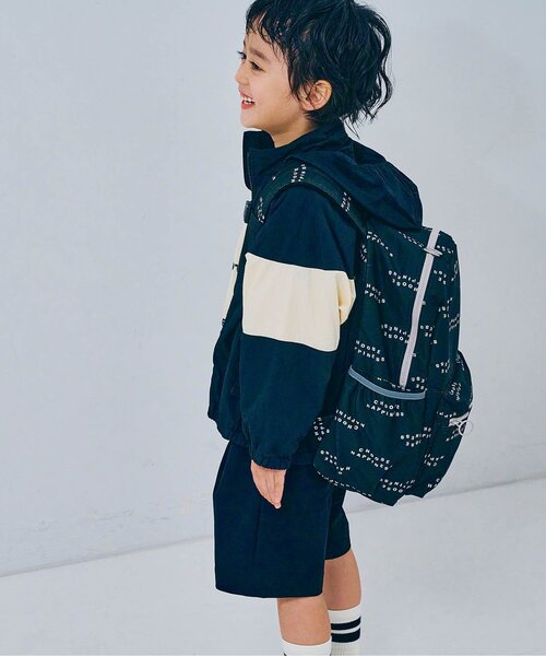 「p.premier」 「KIDS」ナイロンブルゾン 100 ブラック キッズ_画像9