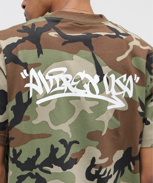 AVIREX（アヴィレックス） tシャツ 「直営店限定」CAMO T-SHIRT / カモ