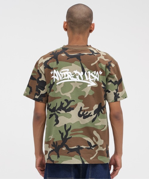 AVIREX（アヴィレックス） tシャツ 「直営店限定」CAMO T-SHIRT / カモ