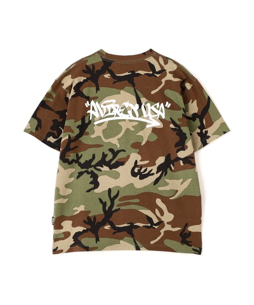 AVIREX（アヴィレックス） tシャツ 「直営店限定」CAMO T-SHIRT / カモ
