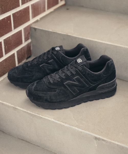 New Balance（ニューバランス） ローカットスニーカー 24.5cm ブラック 