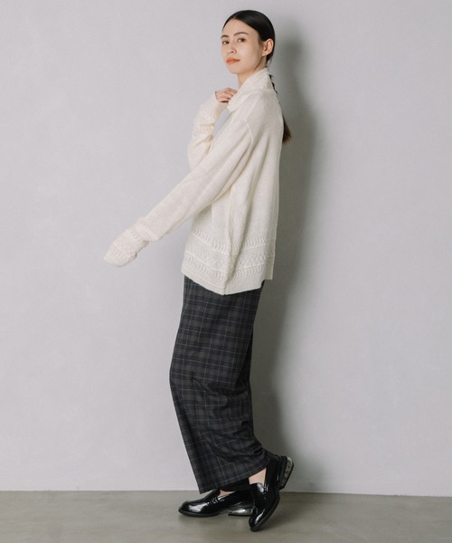 「MARECHAL TERRE」 イージーパンツ MEDIUM ブラウン レディース_画像9