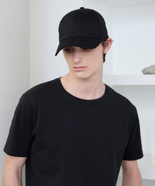 ch!iiibag cotton cap　キャップ　黒 Parts Lab. キャップ 帽子 「Parts Lab.」Basic Cotton Twill Cap