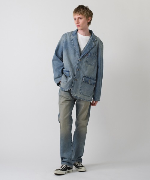 「Levi's」 デニムジャケット L インディゴブルー メンズの画像
