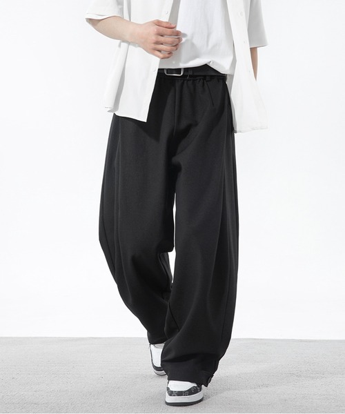 「JOHNNY WOLF」 スラックス X-LARGE ブラウン メンズ_画像3