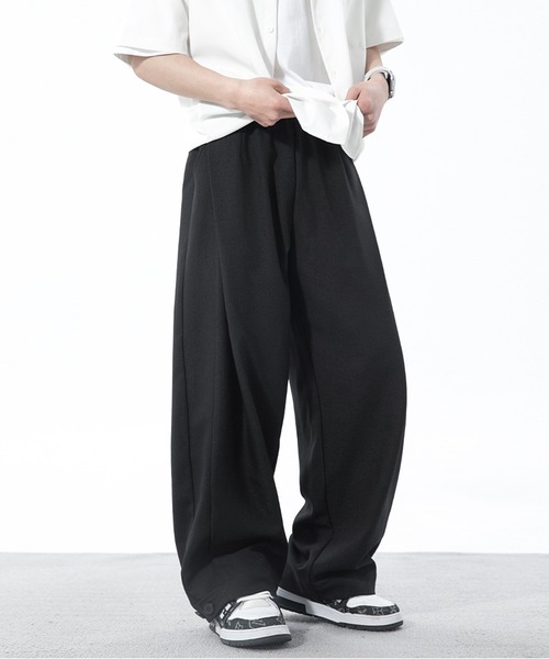 「JOHNNY WOLF」 スラックス X-LARGE ブラウン メンズ_画像5