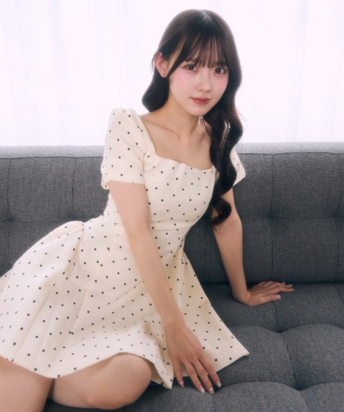 TITTY＆CO.（ティティーアンドコー） ワンピース 半袖 ドット