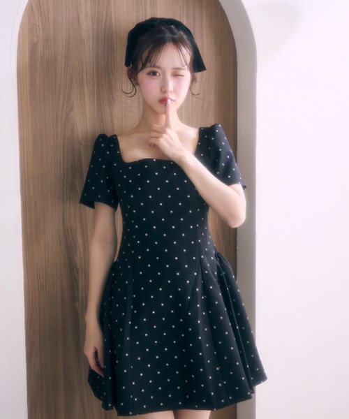 TITTY＆CO.（ティティーアンドコー） ワンピース ドットワンピース