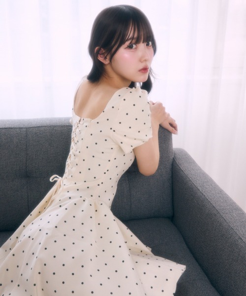 TITTY＆CO.（ティティーアンドコー） ワンピース 半袖 ドット