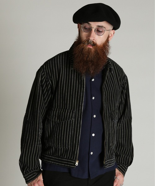 schott コーデュロイコート　レザー Schott N.Y.C（ショット） ブルゾン アウター Schott/ショット/INDIGO