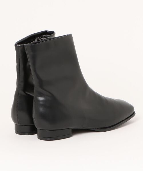 「la farfa SHOES」 ショートブーツ 24.5cm ブラック系その他 レディース_画像2
