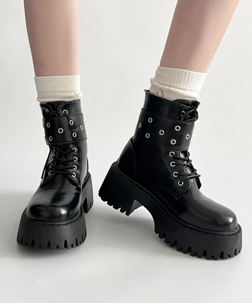 「Shoes in Closet」 ブーツ LL ブラック レディース_画像4