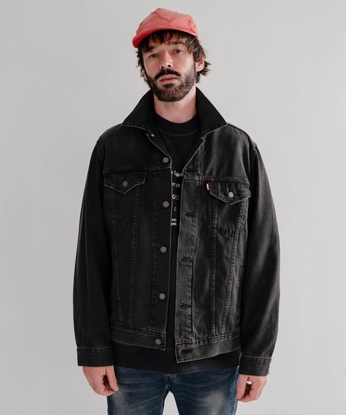 Levi's（リーバイス） デニムジャケット S ブラック メンズ : ZOZOTOWN
