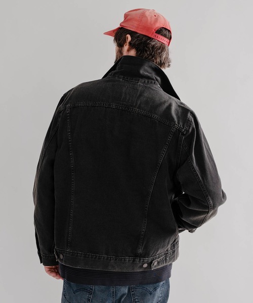 新品タグ付き✳︎LEVI'S ブラックジャケットSサイズ Levi's（リーバイス） デニムジャケット S ブラック メンズ : ZOZOTOWN