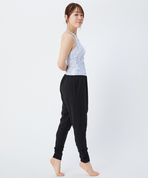 「Julier Yoga and Relax」 イージーパンツ 1 ネイビー レディース_画像5