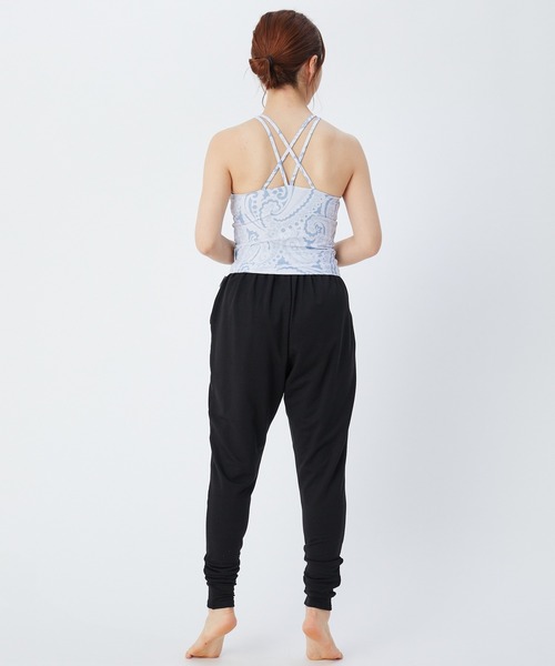 「Julier Yoga and Relax」 イージーパンツ 1 ネイビー レディース_画像6