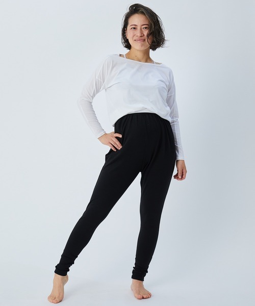 「Julier Yoga and Relax」 イージーパンツ 1 ネイビー レディース_画像7