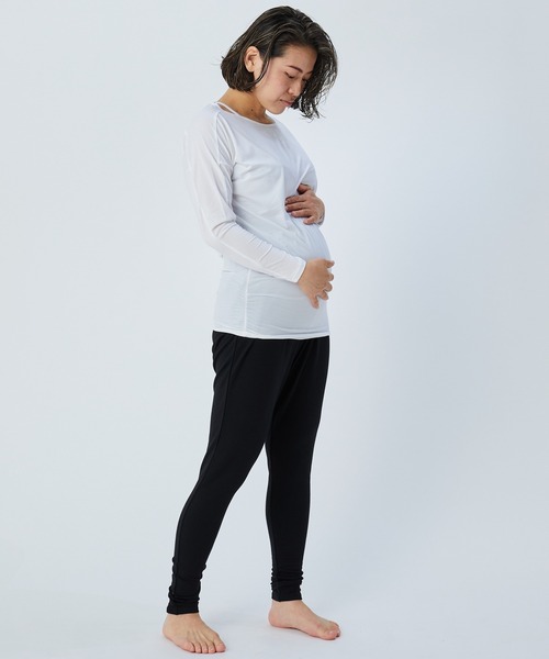 「Julier Yoga and Relax」 イージーパンツ 1 ネイビー レディース_画像8