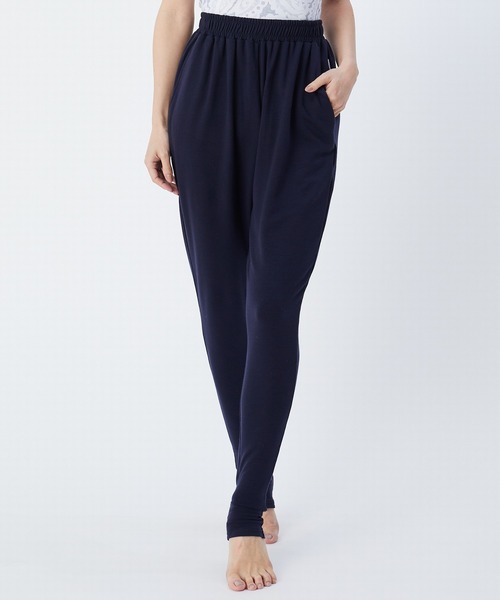 「Julier Yoga and Relax」 イージーパンツ 1 ネイビー レディース_画像9
