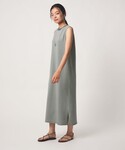 ワンピース 夏 ワッフルボーダー ノースリーブ...の詳細画像5