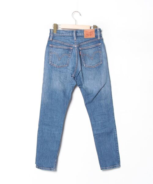 「501」 スキニーデニムパンツ 23inch ブルー レディース_画像2
