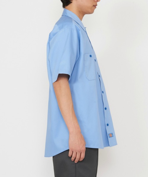 Dickies（ディッキーズ） シャツ 半袖 ライト ワークシャツ 半袖