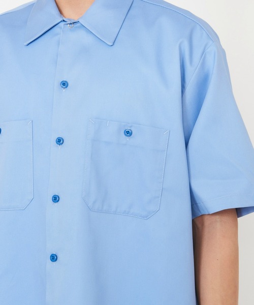 Dickies（ディッキーズ） シャツ 半袖 ライト ワークシャツ 半袖