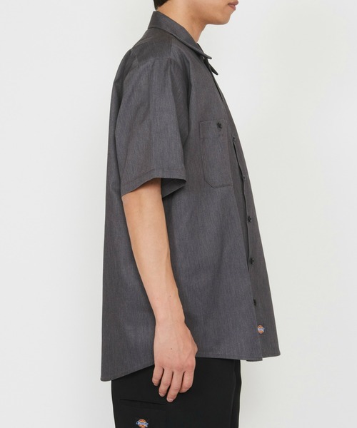 Dickies ポロシャツ半袖 ワークシャツ メンズ 半袖 ディッキーズ 半袖ワークシャツ ポロシャツ トップス メンズファッションの通販