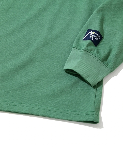 「Mountain Mania」 長袖Tシャツ LARGE ホワイト メンズ_画像8