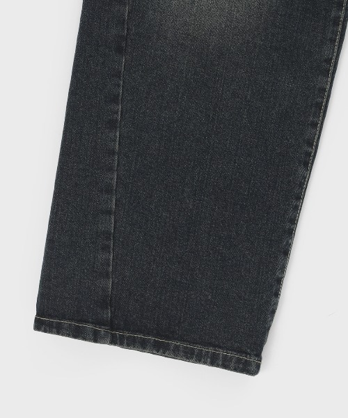 「BLACKUP」 デニムパンツ MEDIUM ダークブルー レディース_画像8