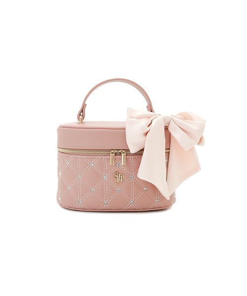 SNIDEL HOME ショルダーバッグ バッグ リボンキルティングバニティ