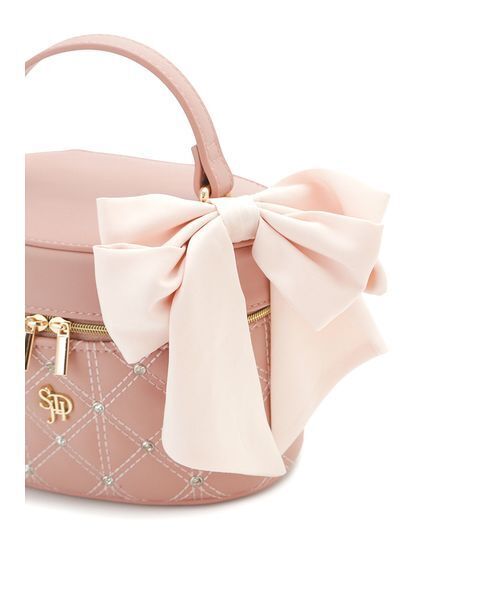SNIDEL HOME ショルダーバッグ バッグ リボンキルティングバニティ