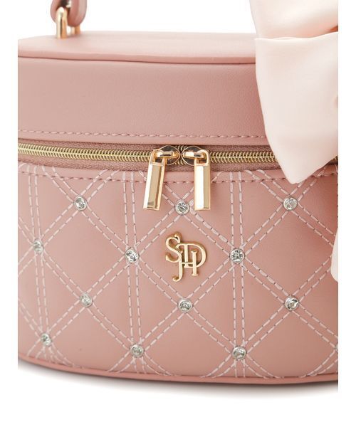 SNIDEL HOME ショルダーバッグ バッグ リボンキルティングバニティ
