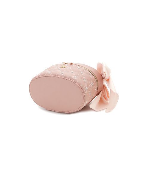 SNIDEL HOME ショルダーバッグ バッグ リボンキルティングバニティ