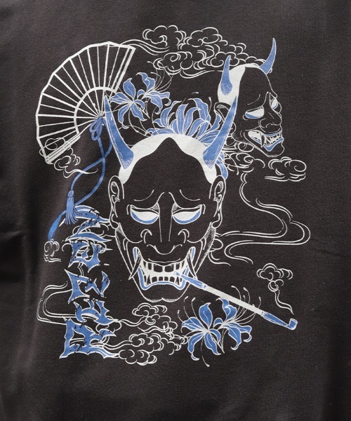 REZEN（リゼン） tシャツ 般若×煙管Tシャツ メンズ : ZOZOTOWN Yahoo