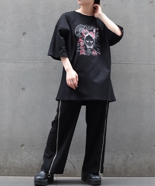 REZEN（リゼン） tシャツ 般若×煙管Tシャツ メンズ : ZOZOTOWN Yahoo
