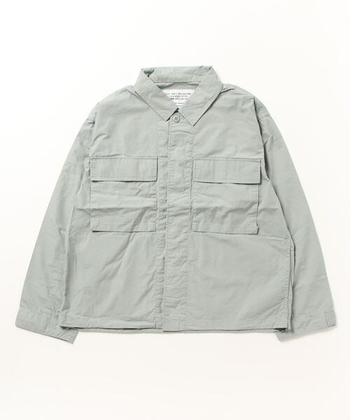 「HINSON」 ジャケット MEDIUM ライトグレー メンズ_画像2