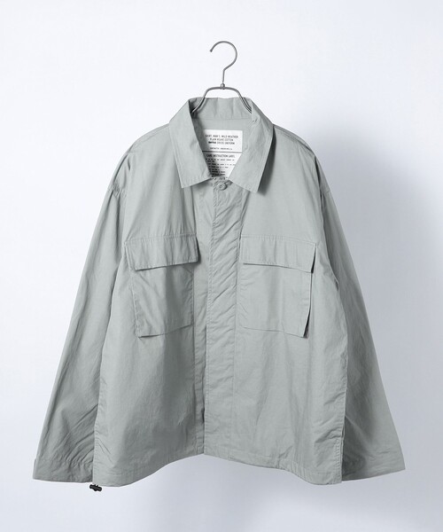「HINSON」 ジャケット MEDIUM ライトグレー メンズ_画像3